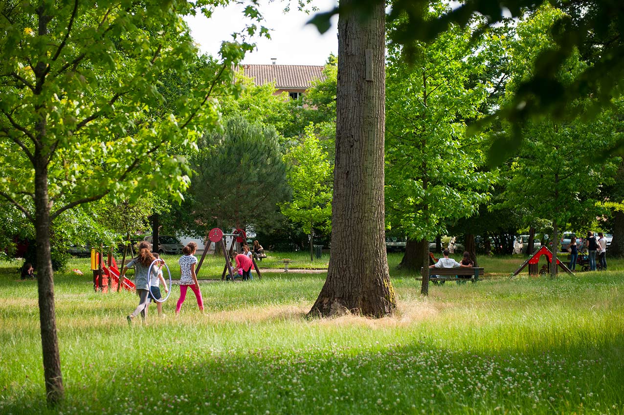 Parc de Bourran à Mérignac