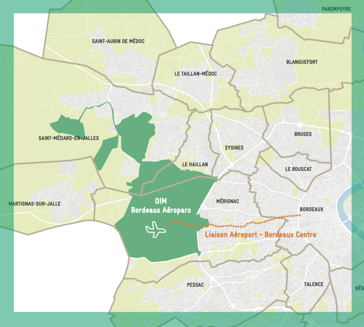 Soutenir l’Opération d’Intérêt Métropolitain Bordeaux Aéroparc