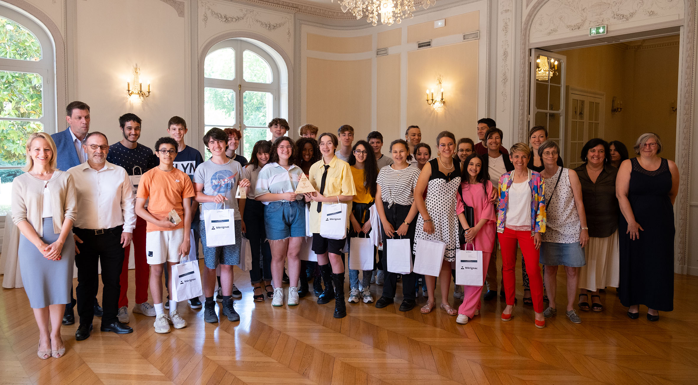 élèves lycée Fernand Daguin lauréats concours Entreprendre pour apprendre