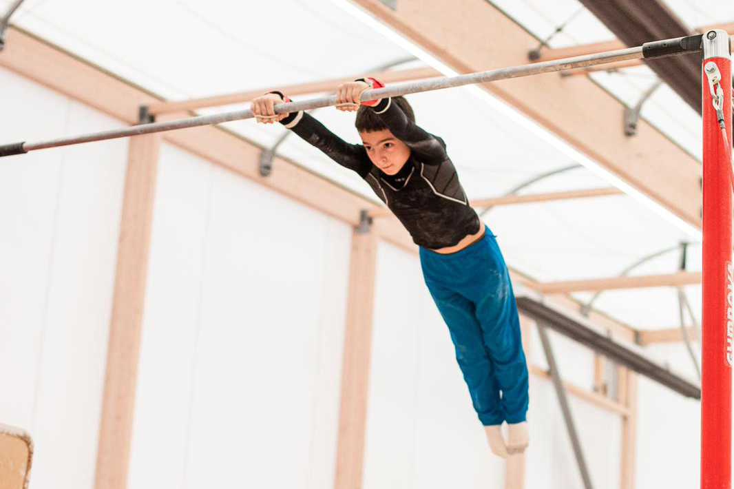 Le complexe Daniel Colombier - salle de gymnastique