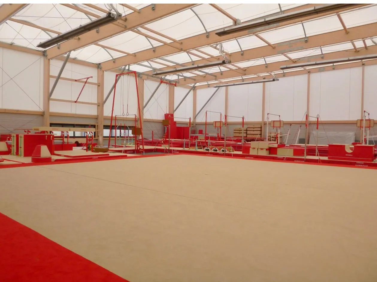 Le complexe Daniel Colombier - salle de gymnastique