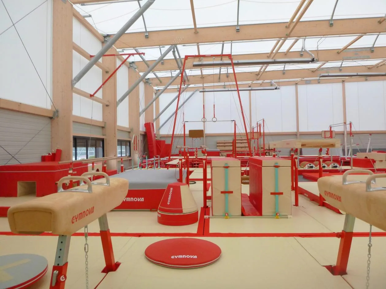 Le complexe Daniel Colombier - salle de gymnastique