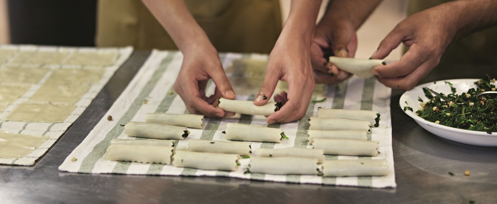 Cours de cuisine avec un chef