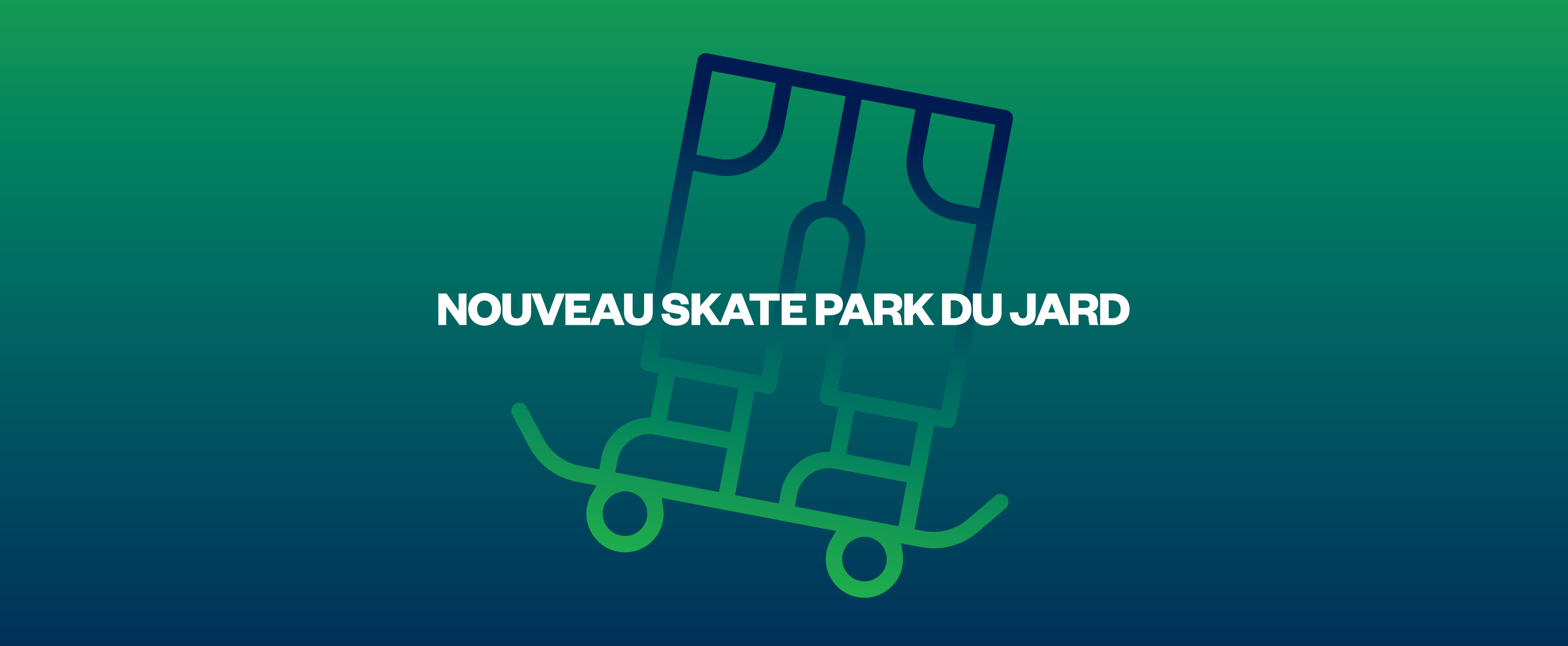 Nouveau skatepark du Jard - Ensemble jusqu'aux Jeux