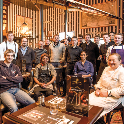 Au Bureau, le restaurant britannique à Mérignac