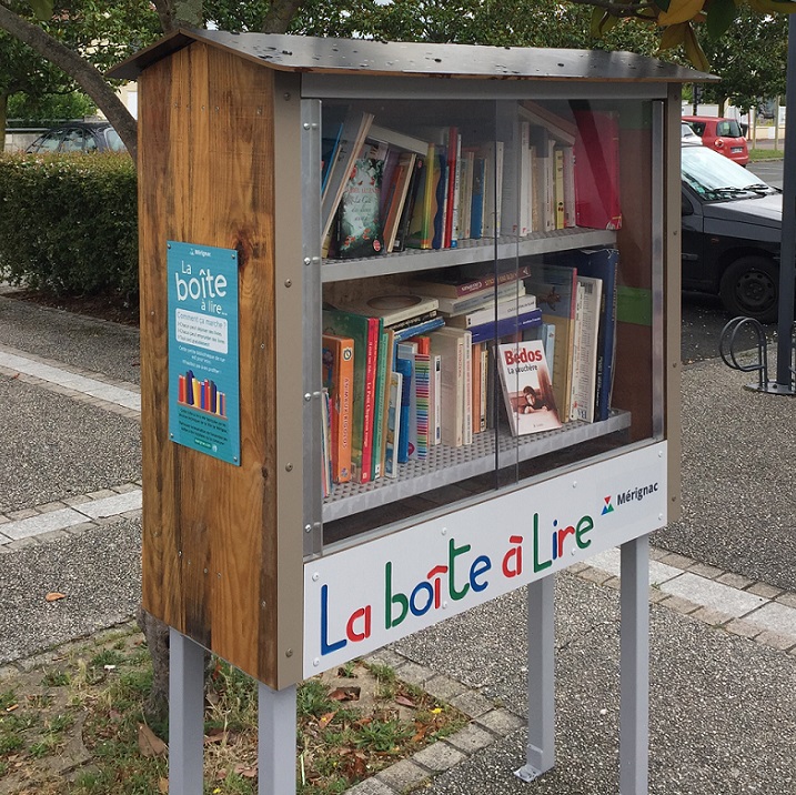 Partagez vos lectures grâce à la boite à lire !