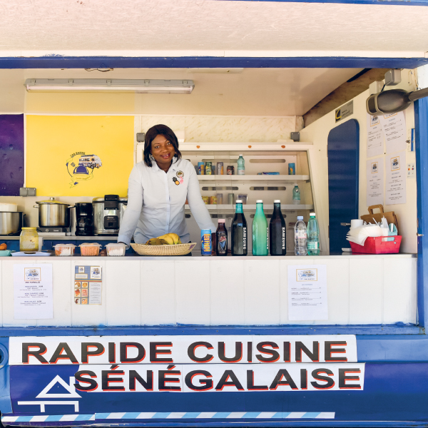 Food truck de cuisine Sénégalaise "Car rapide"