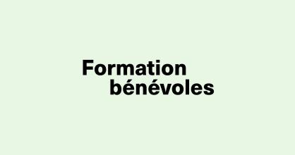 Formations pour les bénévoles
