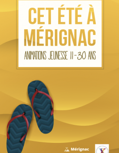 Guide des animations 11 - 30 ans 2020 : "Cet été à Mérignac"