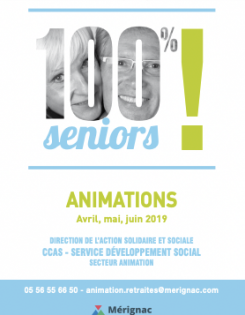 Livret animations seniors 2ème trimestre 2019