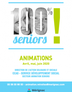 Livret animations seniors 2ème trimestre 2020