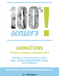 Livret animations seniors 4ème trimestre 2018